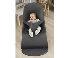 BABYBJÖRN gultukas BLISS 3D Jersey, tamsiai pilkas
