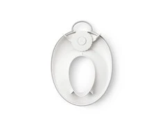 BABYBJORN mokomasis dangtis klozetui Baltas/pilkas 058025