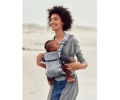 BABYBJORN nešioklė HARMONY 3D Mesh, sidabrinė, 088004