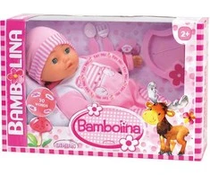 BAMBOLINA kalbanti lėlė Jasmine (EE 50 žodžių), BD358EE