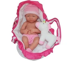 BAMBOLINA lėlė - kūdikis su pliušiniu vienaragiu Unicorn Dreams, 36cm, BD1263