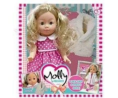 BAMBOLINA vaikščiojanti lėlė Molly, 33cm, su muzika, BD1226