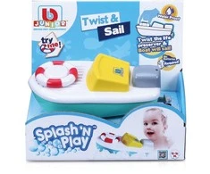 BB JUNIOR vonios žaislas Splash 'N Play Twist &amp; Sail, 16-89002