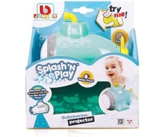 BB JUNIOR vonios žaislas Splash 'N Play Submarine Projector, 16-89001