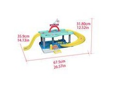 Amo Toys BB JUNIOR žaidimų komplektas My 1st Garage Gift Set, 16-88613