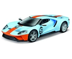 BBURAGO 1:32 auto modelis Race 2019 Ford GT, asortimentas, 18-41164