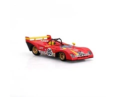 BBURAGO 1:43 lenktyninis automodelis Ferrari 312 P 1972, 18-36302