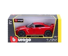 BBURAGO 1:24 automodelis Nissan GT-R, 18-21082 RD