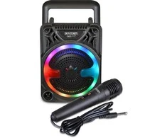 BONTEMPI belaidis garsiakalbis su mikrofonu ir RGB šviesomis, 49 1000