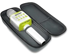 BONTEMPI įkraunamas mikrofonas su garsiakalbiu ir dėklu, 48 5120