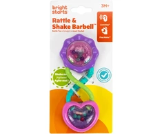 BRIGHT STARTS barškutis - kramtukas Rattle and Shake Barbell, 8672