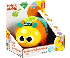 Bkids Bright_Start INTERACTIVE SPIN N CHASE BUG BALL POPPER TOY
