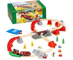 Brio Railway BRIO traukinio bėgių rinkinys Fire Rescue, 636004