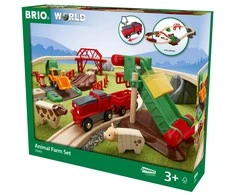 Brio Railway BRIO traukinio bėgių rinkinys Animal Farm, 33984