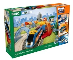 Brio Railway BRIO traukinio bėgių rinkinys Smart Tech Deluxe, 33972