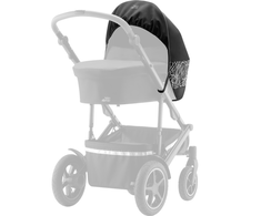 Britax Römer Stay Safe vežimėlio gaubtas, Juodos spalvos, 2000032538