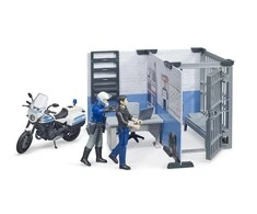 BRUDER 1:16 policijos nuovada su policijos motociklu, 62732