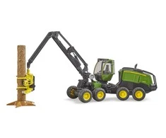BRUDER medkirtė John Deere 1270G su rąstu, 02135