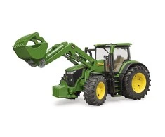 BRUDER traktorius John Deere 7R 350 su priekiniu krautuvu, 03151
