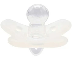 CANPOL BABIES 100% silikoninis simetrinis čiulptukas 0-6 mėn., 1 vnt., 24/001_whi