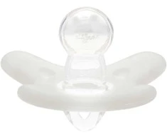 CANPOL BABIES 100% silikoninis simetrinis čiulptukas 0-6 mėn., 1 vnt., 24/001_whi