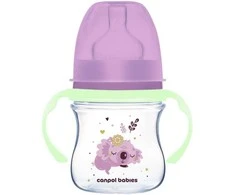 CANPOL BABIES Anti-colic buteliukas 120 ml EasyStart Sleepy Koala, 35/236_pin