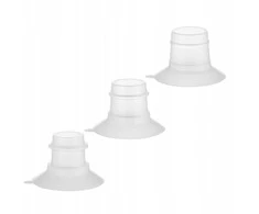 CANPOL BABIES atsarginių piltuvėlių rinkinys pientraukiui MilkShell, (19, 21, 24 mm), 20/114