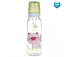 CANPOL BABIES buteliukas Cheerful animals 250ml 12m+ 11/841prz