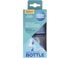 Canpolbabies CANPOL BABIES EasyStart Anti-Colic buteliukas 120ml GOLD, 35/239_blu