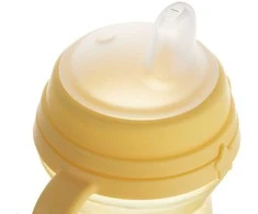 Canpolbabies Canpol babies gertuvė su silikoniniu snapeliu FirstCup 250ml (56/615_yel)
