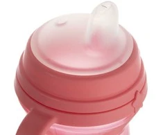 Canpolbabies Canpol babies gertuvė su silikoniniu snapeliu FirstCup 250ml (56/615_pin)