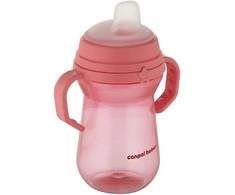 Canpol babies gertuvė su silikoniniu snapeliu FirstCup 250ml (56/615_pin)
