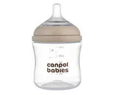 CANPOL BABIES maitinimo buteliukas su žinduku NATURAL SHAPE, 150 ml, 35/400