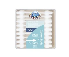 Canpolbabies CANPOL BABIES medvilniniai ausų krapštukai su ribotuvu, 55 vnt, 3/115