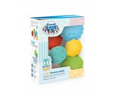 CANPOL BABIES minkšti kamuoliukai SOFT SENSORY, 6 vnt, 79/402