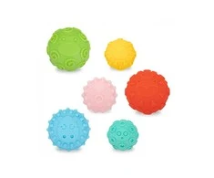 CANPOL BABIES minkšti kamuoliukai SOFT SENSORY, 6 vnt, 79/402