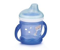 CANPOL BABIES neišsipilantis puodelis Sweet fun 180 ml, 57/300 mėlynas