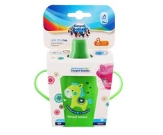 CANPOL BABIES neišsipilantis puodelis, žalias, 250 ml, 31/200_gre