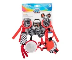 CANPOL BABIES pakabinamas žaislas vežimėliui/kėdutei Sensory Toys, 68/071_red