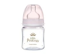 Canpolbabies CANPOL BABIES plataus kaklelio buteliukas EASYSTART ROYAL BABY, 120 ml, 35/233_pin