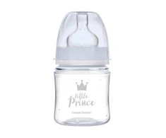 Canpolbabies CANPOL BABIES plataus kaklelio buteliukas EASYSTART ROYAL BABY, 120 ml, 35/233_blu