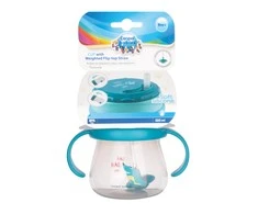 CANPOL BABIES puodelis su uždaromu šiaudeliu, 250 ml, 56/517