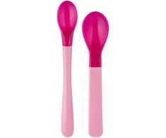 CANPOL BABIES šaukšteliai, pink, 2 vnt., 9/581_pin