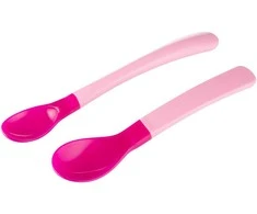 CANPOL BABIES šaukšteliai, pink, 2 vnt., 9/581_pin