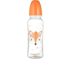 CANPOL BABIES siauro kaklelio buteliukas CUTE ANIMALS, 250 ml, 11/841_ora