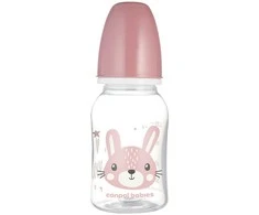 CANPOL BABIES siauro kaklelio buteliukas CUTE ANIMALS, 120 ml, 11/851_pin