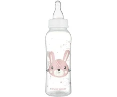 CANPOL BABIES siauro kaklelio buteliukas CUTE ANIMALS, 250 ml, 11/841_pin