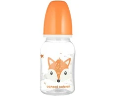 CANPOL BABIES siauro kaklelio buteliukas CUTE ANIMALS, 120 ml, 11/851_ora