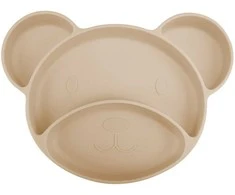 CANPOL BABIES Silikoninė lėkštė su pritvirtinimu BEAR, 51/401_bei