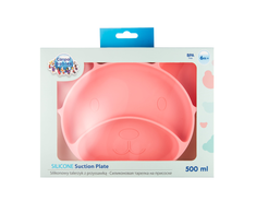CANPOL BABIES silikoninė lėkštė su skyreliais BEAR, 51/401_pin